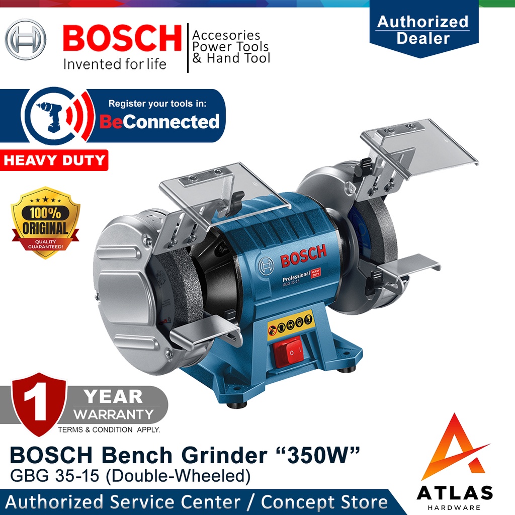 Bosch Bench Grinder Gbg Heavy Duty Shopee Philippines