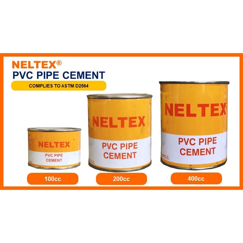 Neltex Pvc pipe cement (ORIGINAL) Shopee Philippines