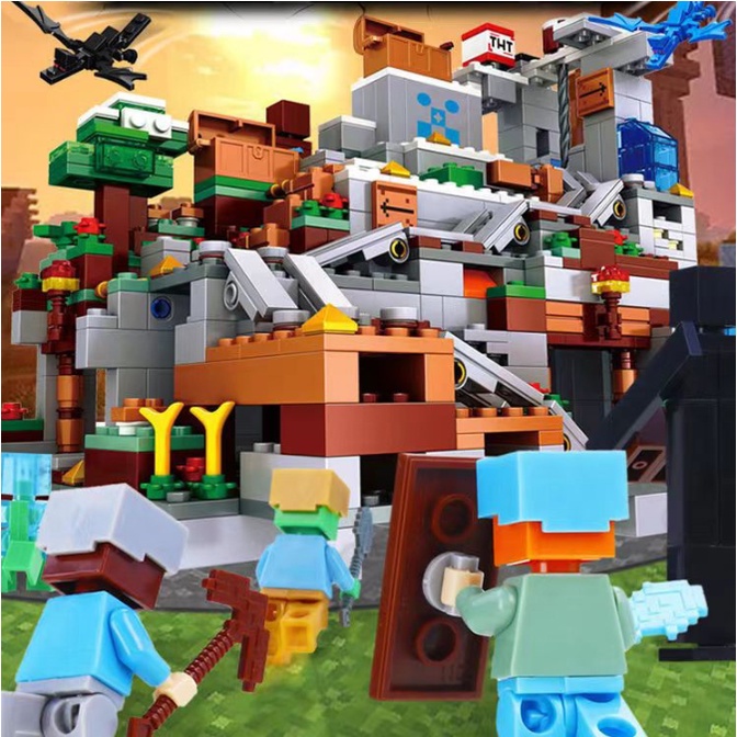 Building block toy set Building block toy tree house Children's puzzle ...