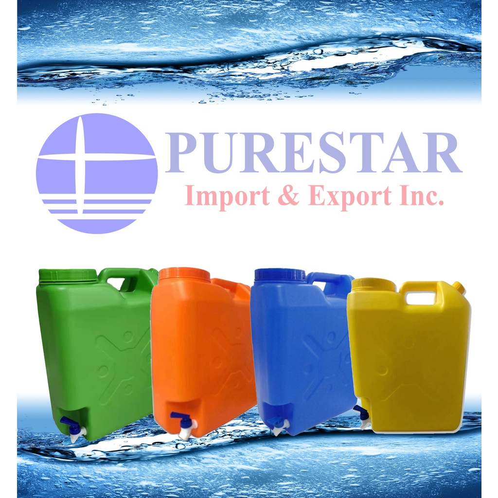 Slim 5 Gallon Water Container V2 type faucet | Shopee Philippines