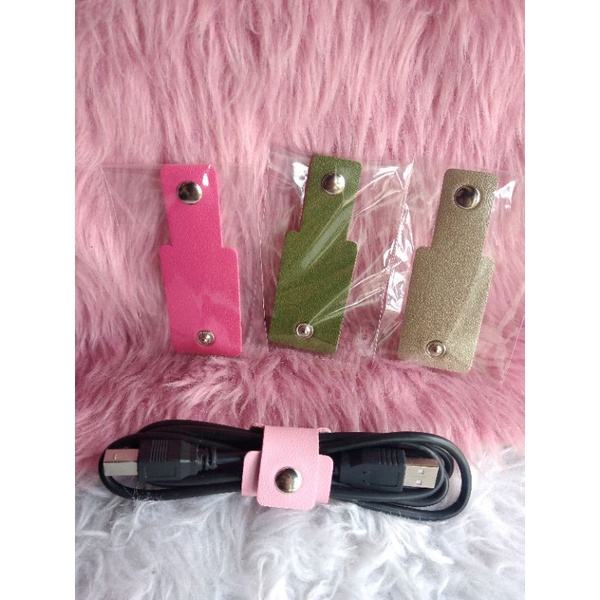 Cord Organizer Faux Leather Shopee Philippines