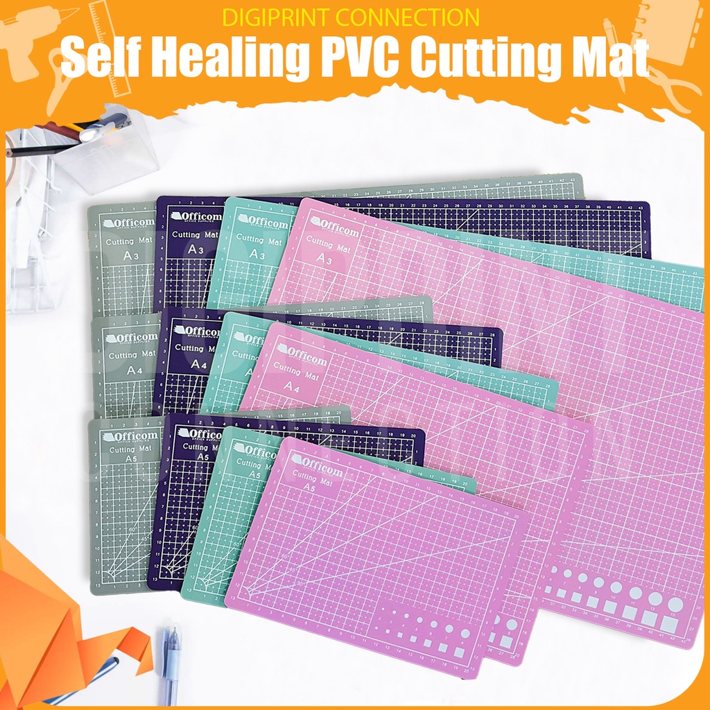 PVC Cutting Mat Premium Selfhealing A4 A3 High Quality 3MM Thickness