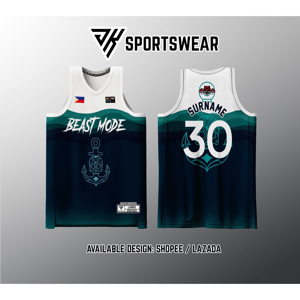 BEAST MOFE MARINE CONCEPT FULL SUBLIMATION JERSEY