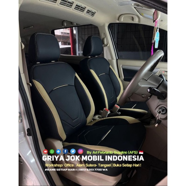 Ertiga Car Seat Cover Fullset All Seats Shopee Philippines