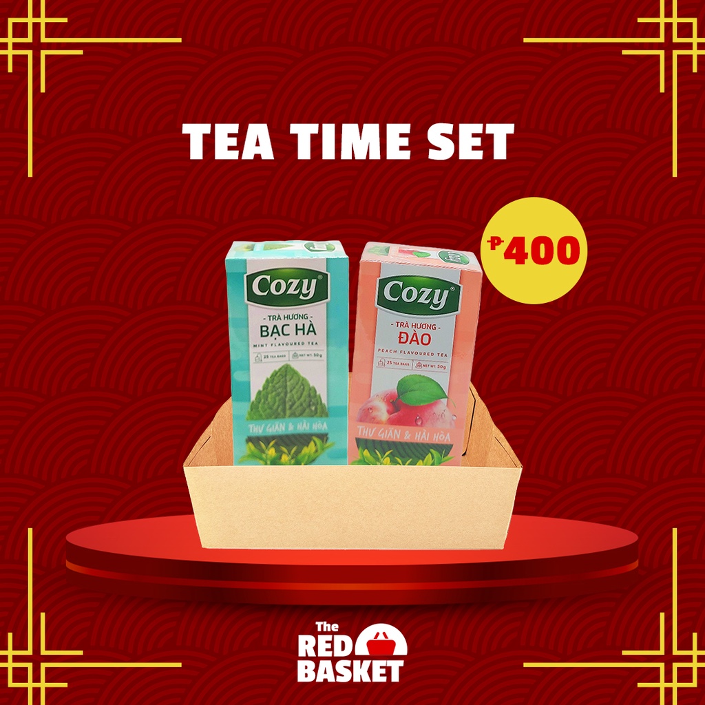 TRB GIFT SET - TEA TIME SET (COZY TEA) | Shopee Philippines