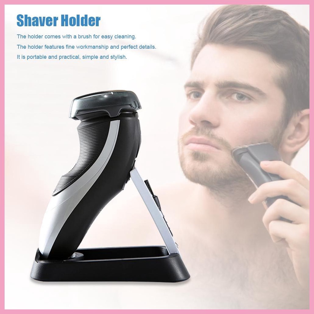 Electric Razor Stand Foldable Razor Storage Stand Slipproof Face Razor