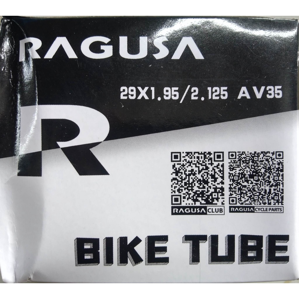 INNER TUBE RAGUSA BUTTYL RUBBER 700X25C, 700X28C, 700X35C, 12,16,18X1