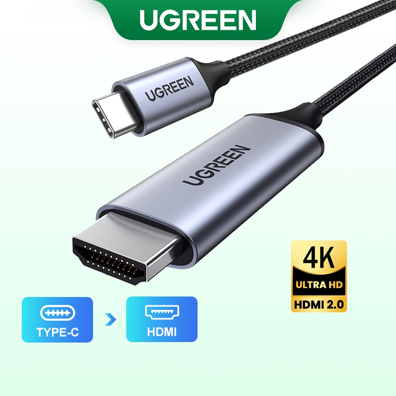 UGREEN USB C HDMI Cable Type C to HDMI 4K for iPhone 15 TV Converter MacBook Air iPad Samsung