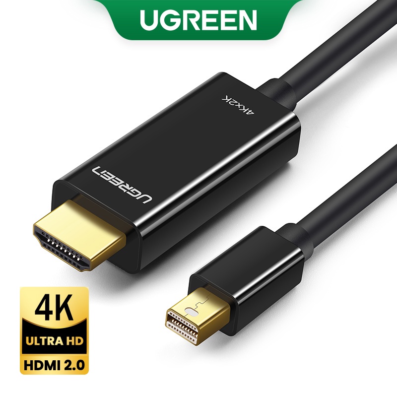 UGREEN Mini Displayport to HDMI 1.5M Cable 4K Thunderbolt 2 HDMI