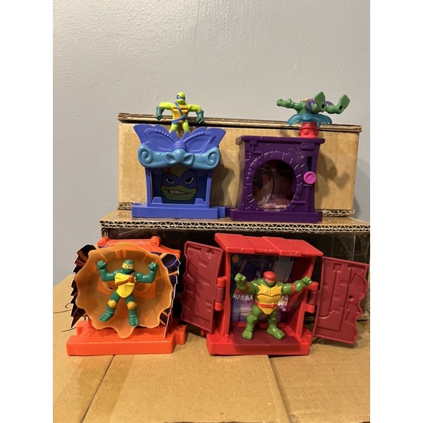 Teenage Mutant Ninja Turtles Mcdonalds Toys (TMNT Happy Meal Toys