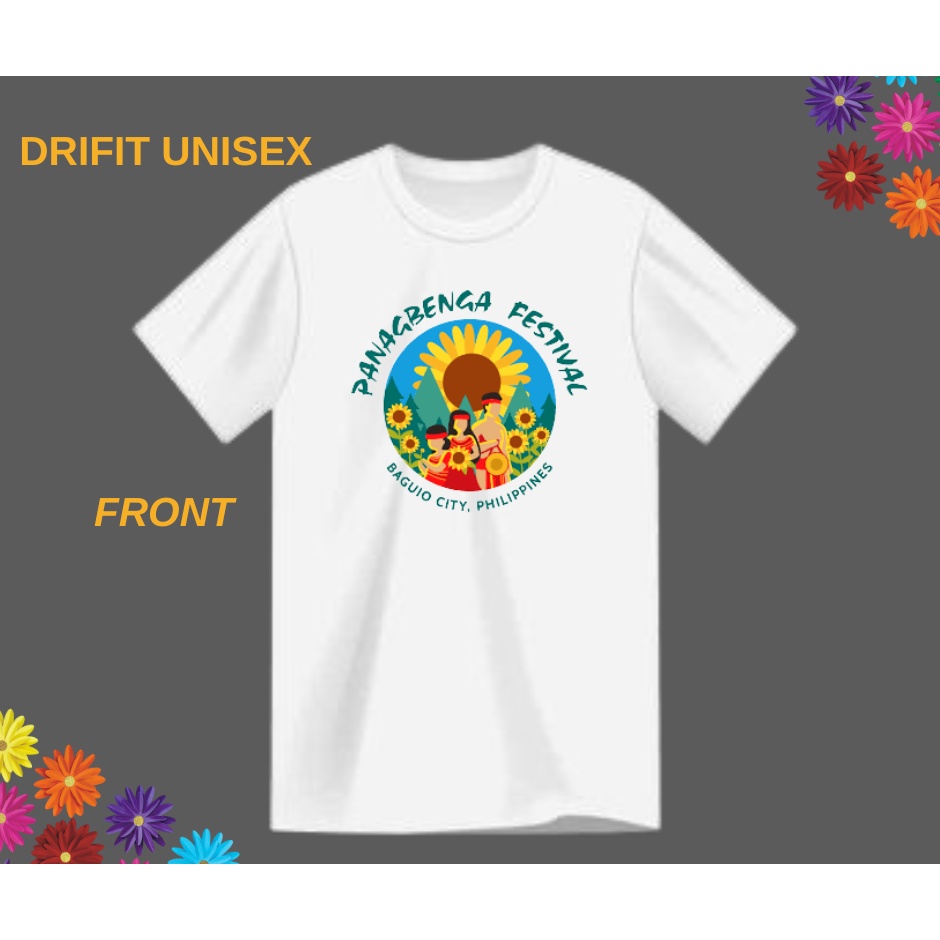 Panagbenga Festival Tshirts Unisex Drifit 