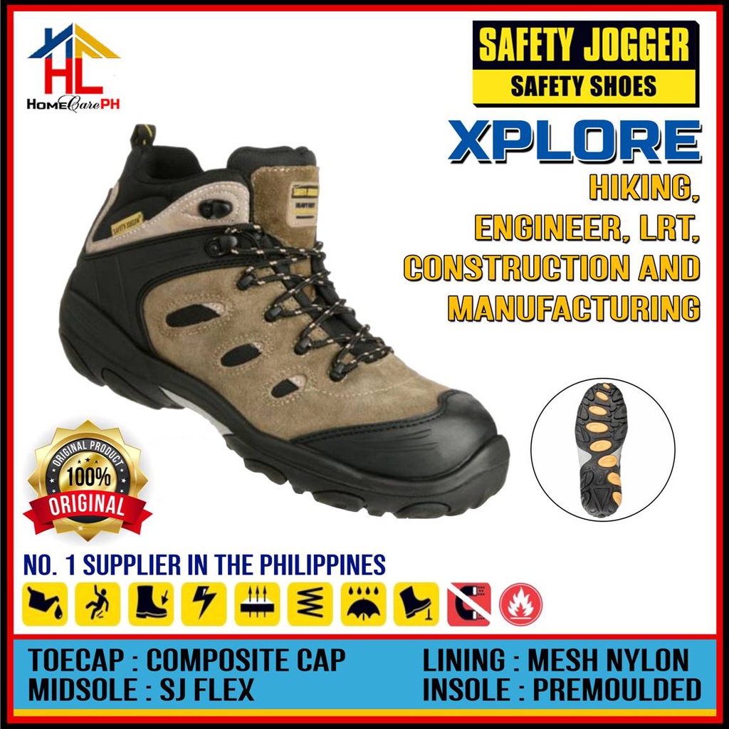 Safety Jogger Xplore S3 Low Cut Safety Shoe with Free 1 Multipurpose