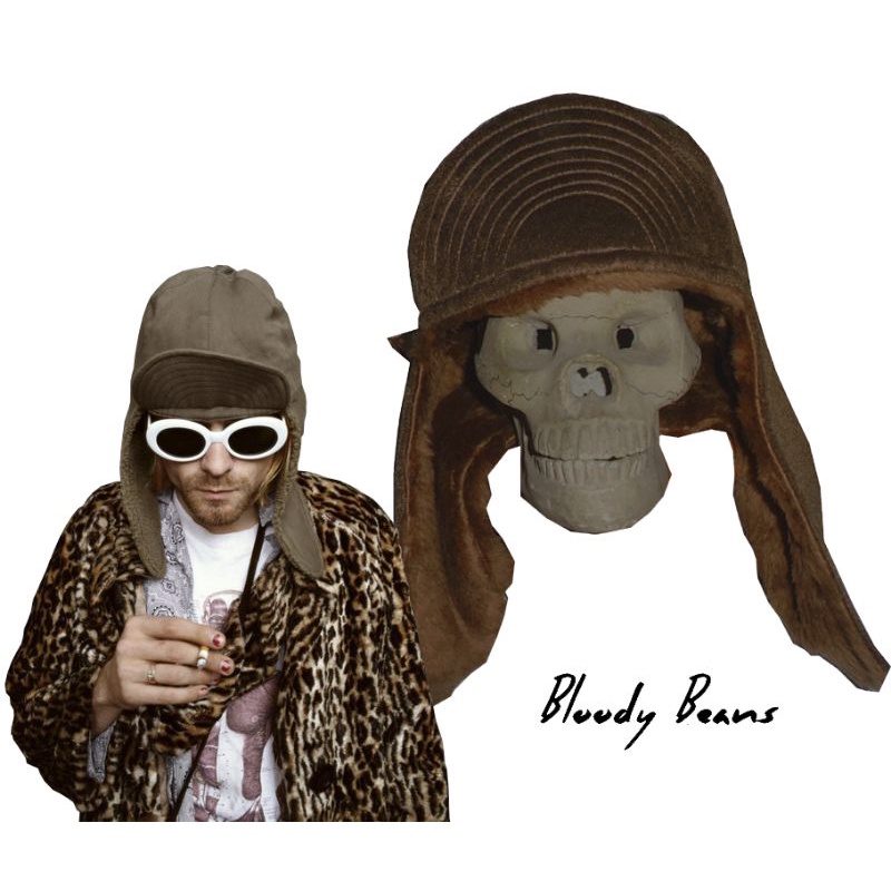 Kurt Cobain's ushanka Hat Shopee Philippines
