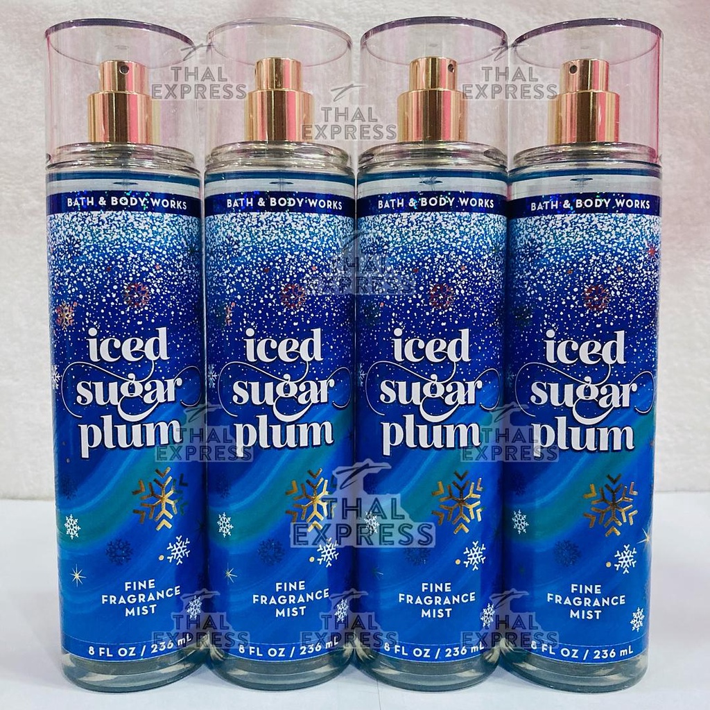 Bath & Body Works Fragrance Mist - Iced Sugar Plum 236ml | Shopee ...