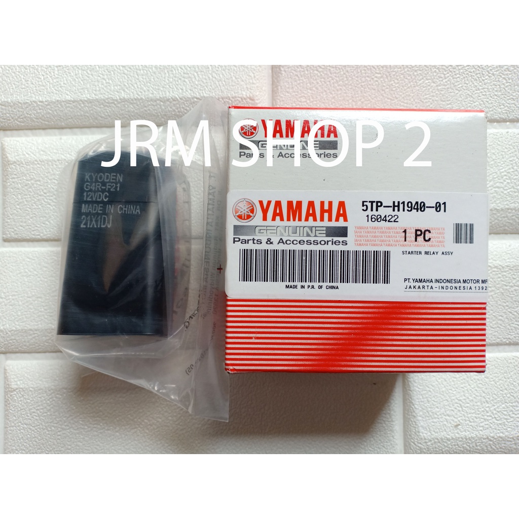 > YAMAHA GENUINE 5TP Starter Relay Assy. MIO/FINO/SOUL/NMAX (5TPH1940