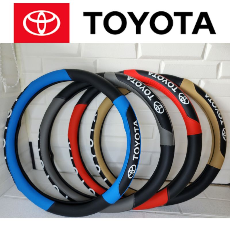 Premium Toyota TRD Logo Steering Wheel Cover Shopee Philippines
