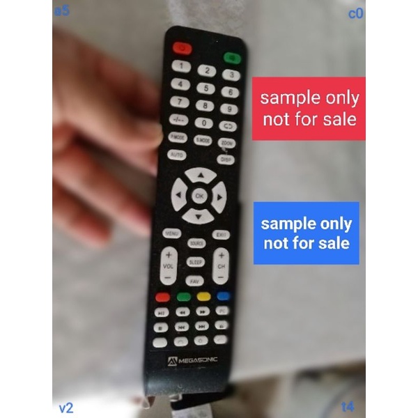 megasonic smart tv remote (universal) 100% na gagana sa tv mo | Shopee ...