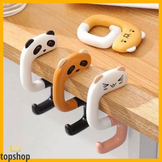 1pc Random Color Nordic Wooden Cartoon Hook For Home Use, No Trace Wall  Mounted Cap Hook, Lovely Coat Hook