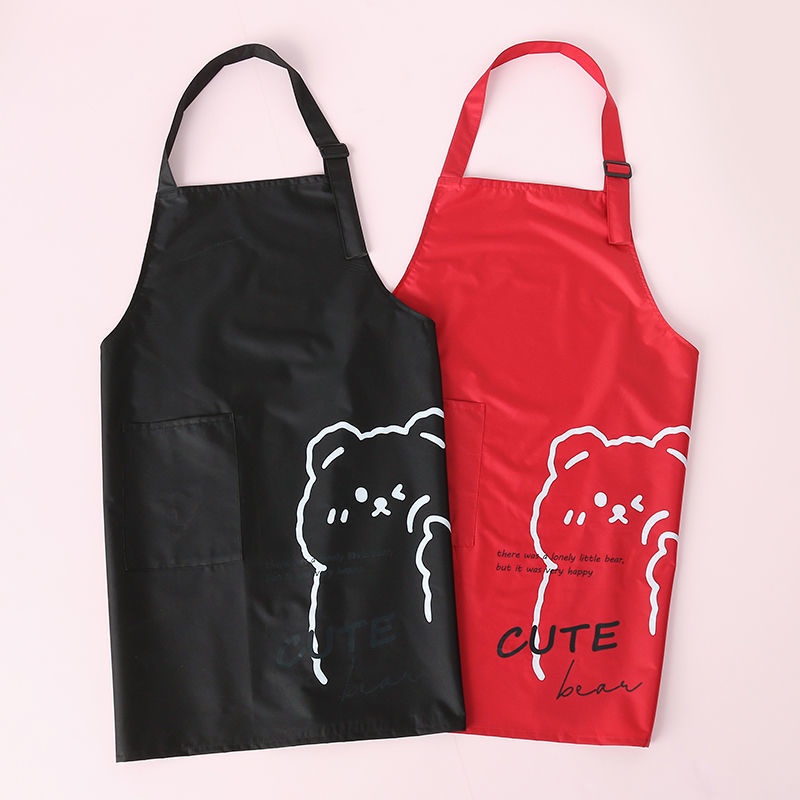 Cartoon Personalized Apron Portable Sleeveless Summer Thin Section ...