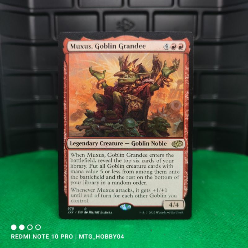 Muxus, Goblin Grandee - mtg jumpstart | Shopee Philippines