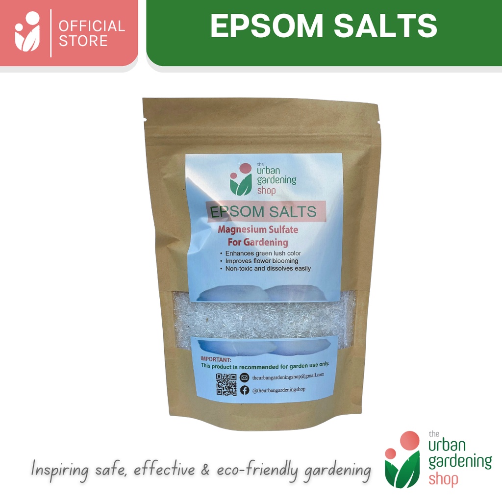 THE URBAN GARDENING SHOP Epsom Salts (Magnesium Sulfate) For Gardening ...