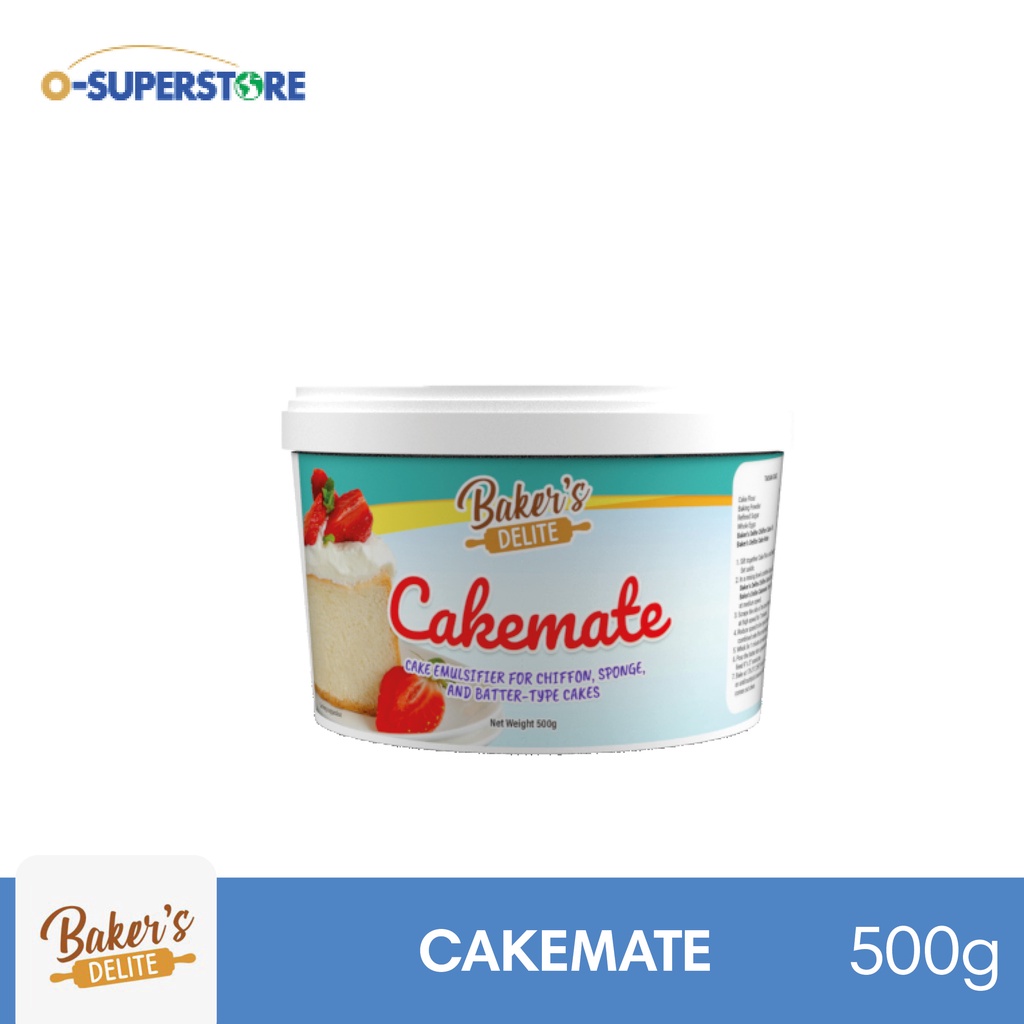 Baker's Delite CakeMate Cake Emulsifier 500g Shopee Philippines