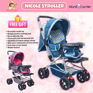 Giant carrier stroller blue store