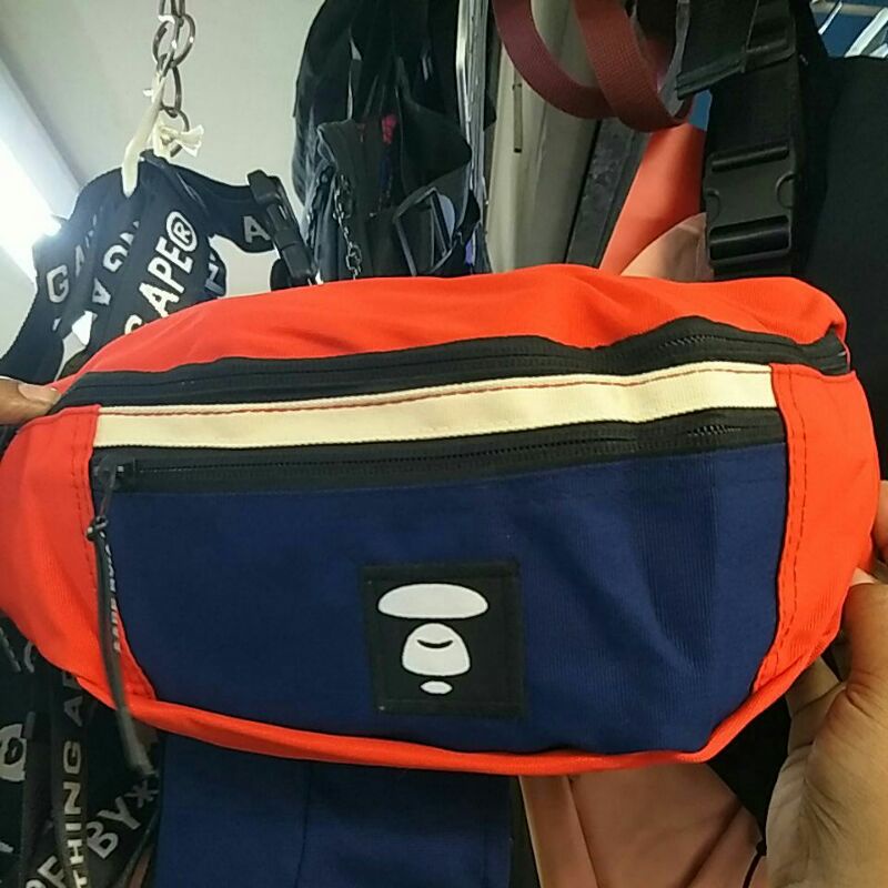 Harga waist bag bape original clearance