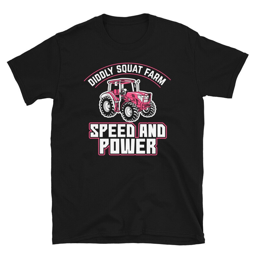 Men T-Shirt Farming Tractor Family Diddly Squat Farm Speed And Power ...