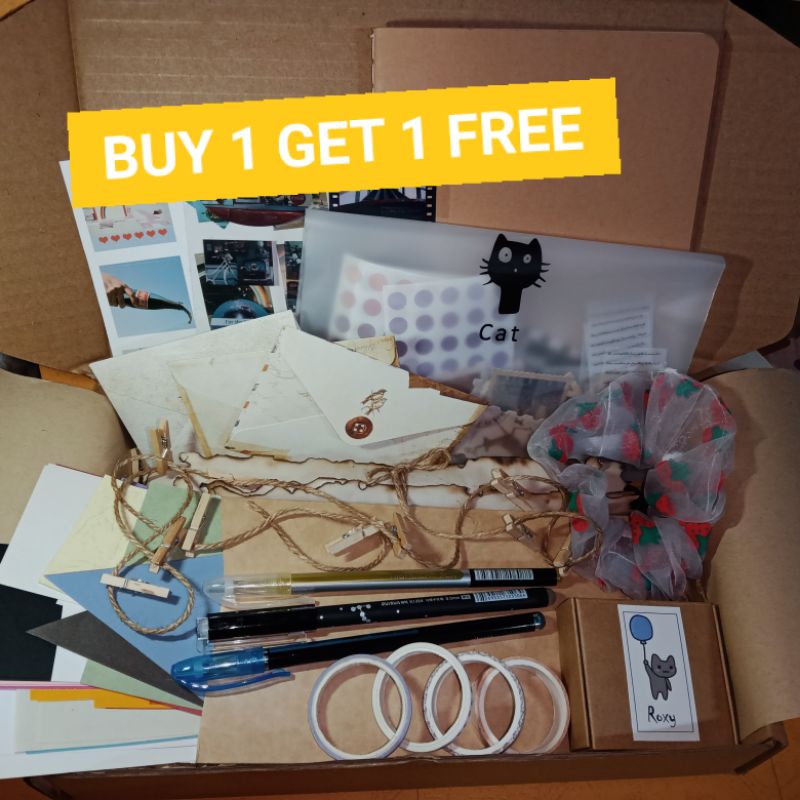Vintage Journal kit (BUY 1 GET 1 FREE!) | Shopee Philippines