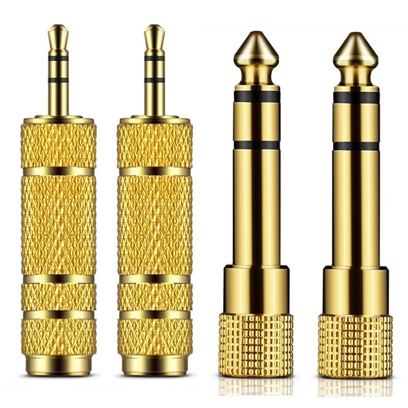 6.5mm / 6.35mm to 3.5mm Jack Audio Adapter Headphone Converter ...