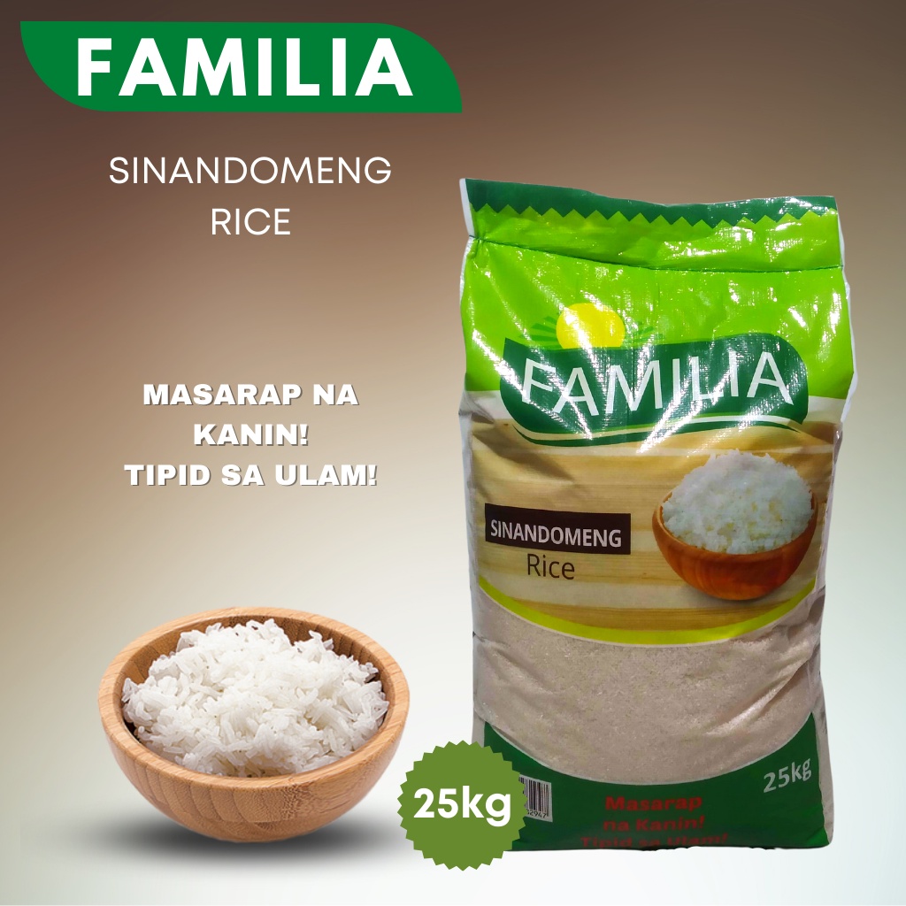 AP Familia Sinandomeng Rice 25kg | Shopee Philippines