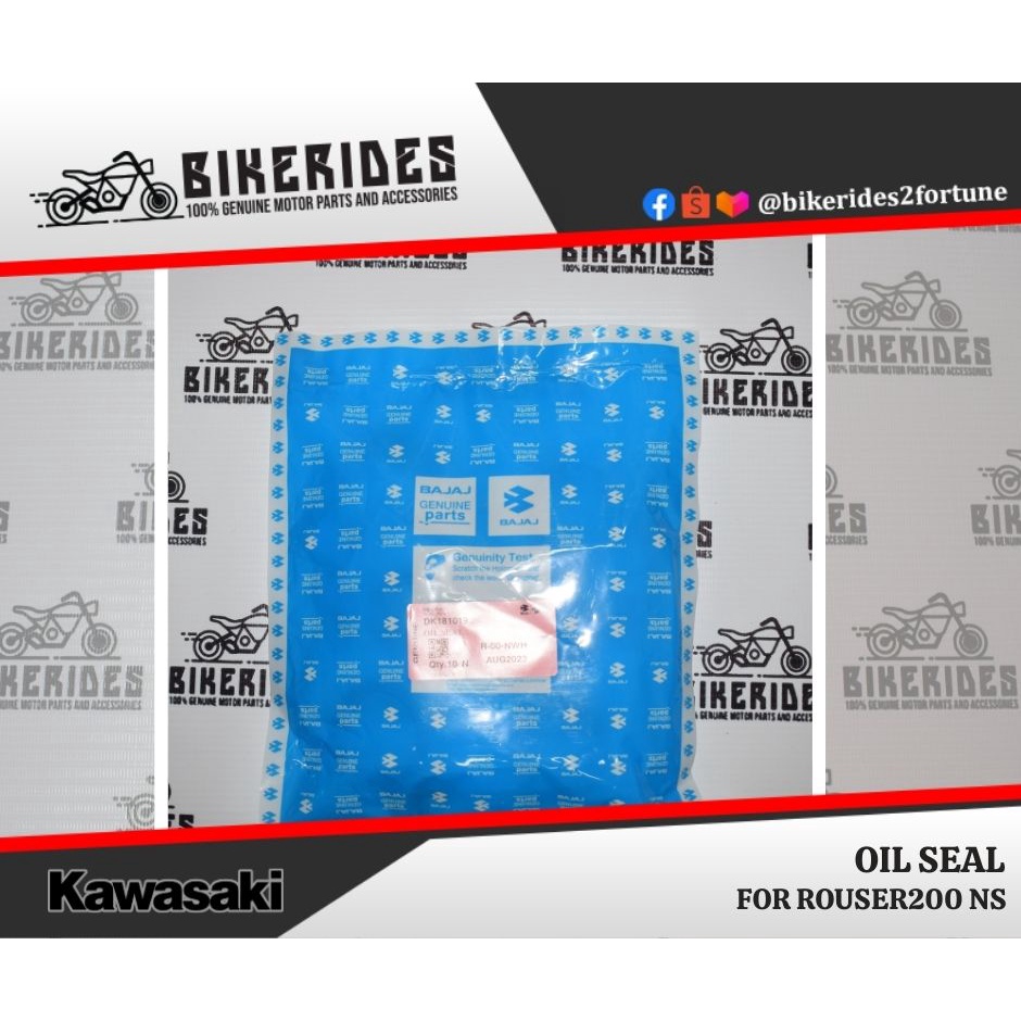 FORK OIL SEAL (ROUSER180/220/NS200/200NS/RS200) GENUINE DK181019