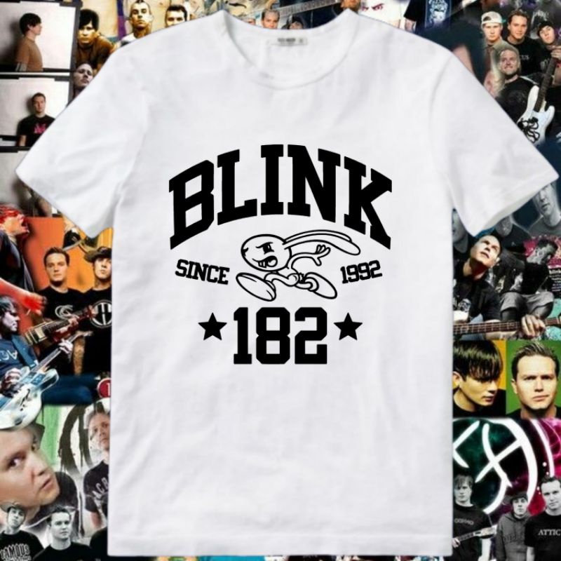 Tshirt Men Boys Unisex Rock Band Blink 182 Neighborhoods Flyswatter Buddha California Dude