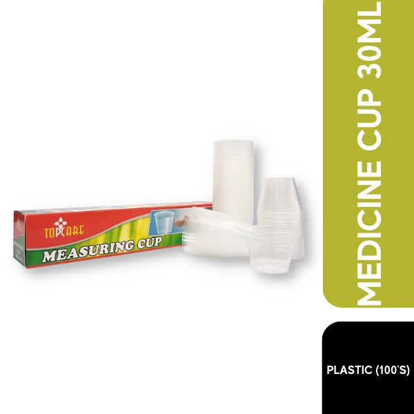 Medicine Cup 30mL Plastic (100's) Medicine Cup 30ml - BOX TC /MEasuring ...