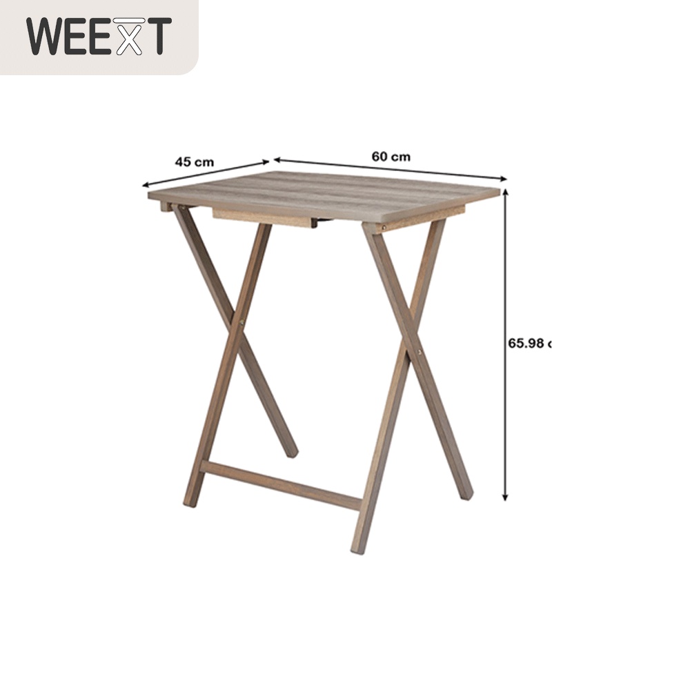 Weext Rustic Folding Table Shopee Philippines