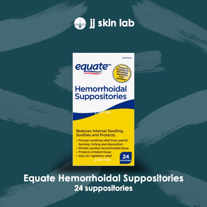 Equate Hemorrhoidal Suppositories Scar Gel Calamine Jock Itch
