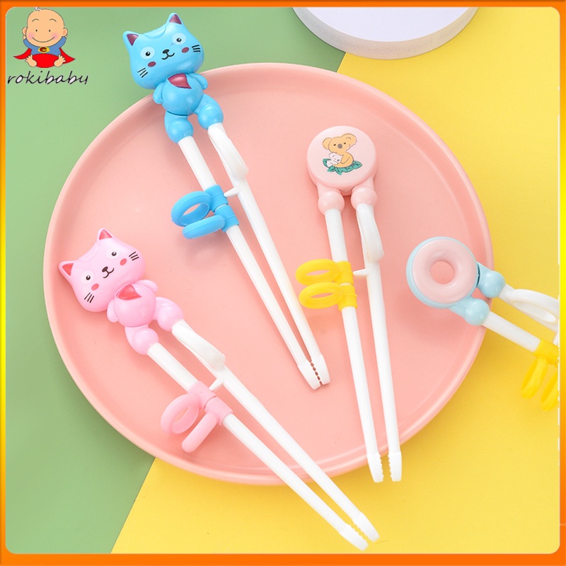 Rokibaby Children Training Learning Chopsticks Baby Exercise Chopsticks ...