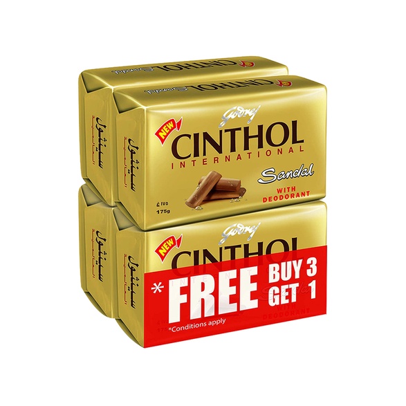 1 PACK Cinthol Bath Soap (175g x 4pcs / 125g x 6pcs) - Lime/Herbal ...