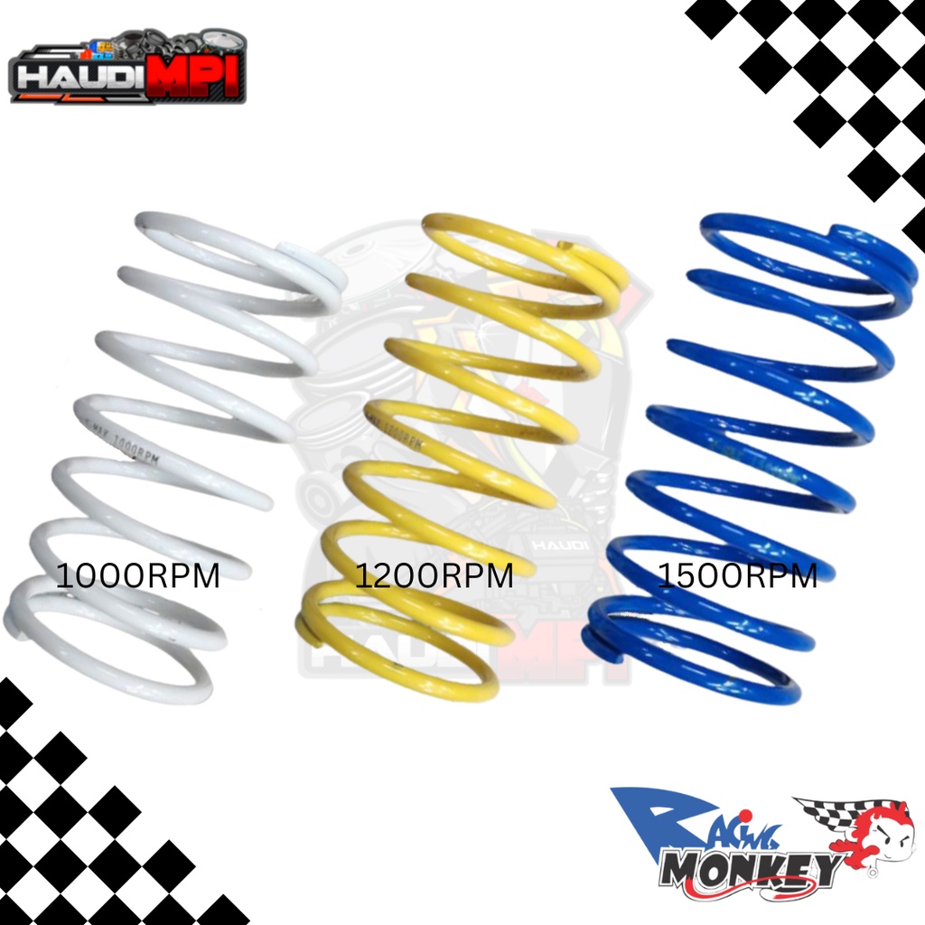 Racing Monkey NMAX/ Aerox Center Spring 1000 rpm/1500 rpm | Shopee ...