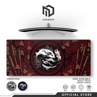 MD Mousepad | Yin and Yang | Extended Large Gaming Mouse pad Deskmat ...