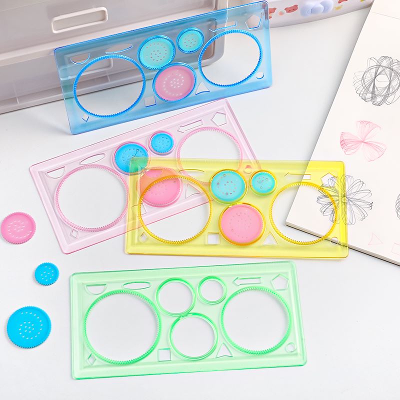 Spirograph Geometric Ruler Drafting Tools Stationery For Students ...