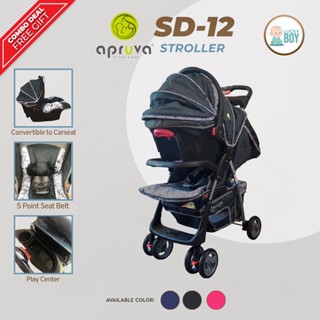 Apruva stroller clearance with car seat