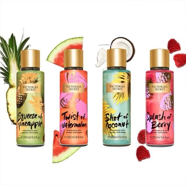 Twist of Watermelon Victoria's secret Fragrance mist with barcode 250ml ...