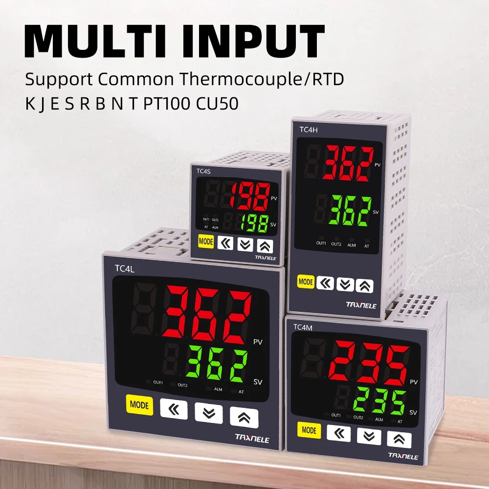 Digital PID Thermostat Dual Output Universal Input TC4S TC4H TC4L TC4M ...