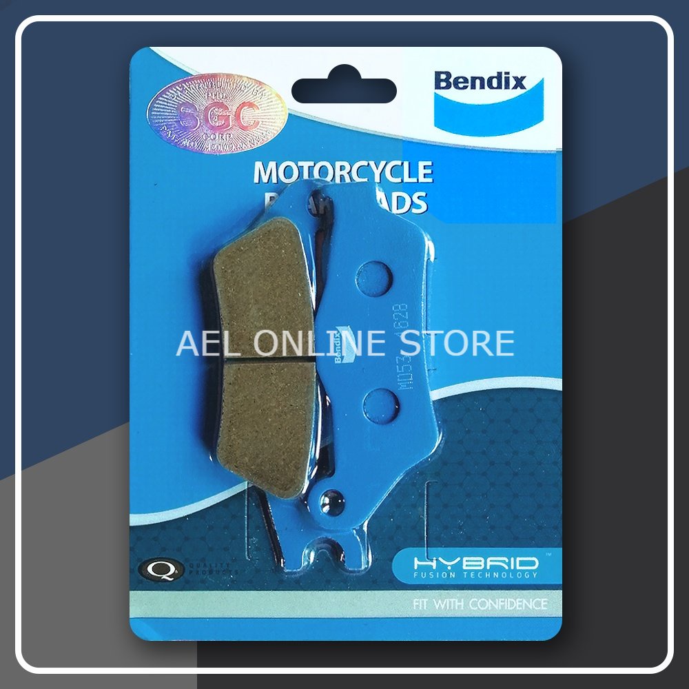 Bendix Brake Pads MD53 for (CB110; CB125L; CB250R; Gixxer) Shopee