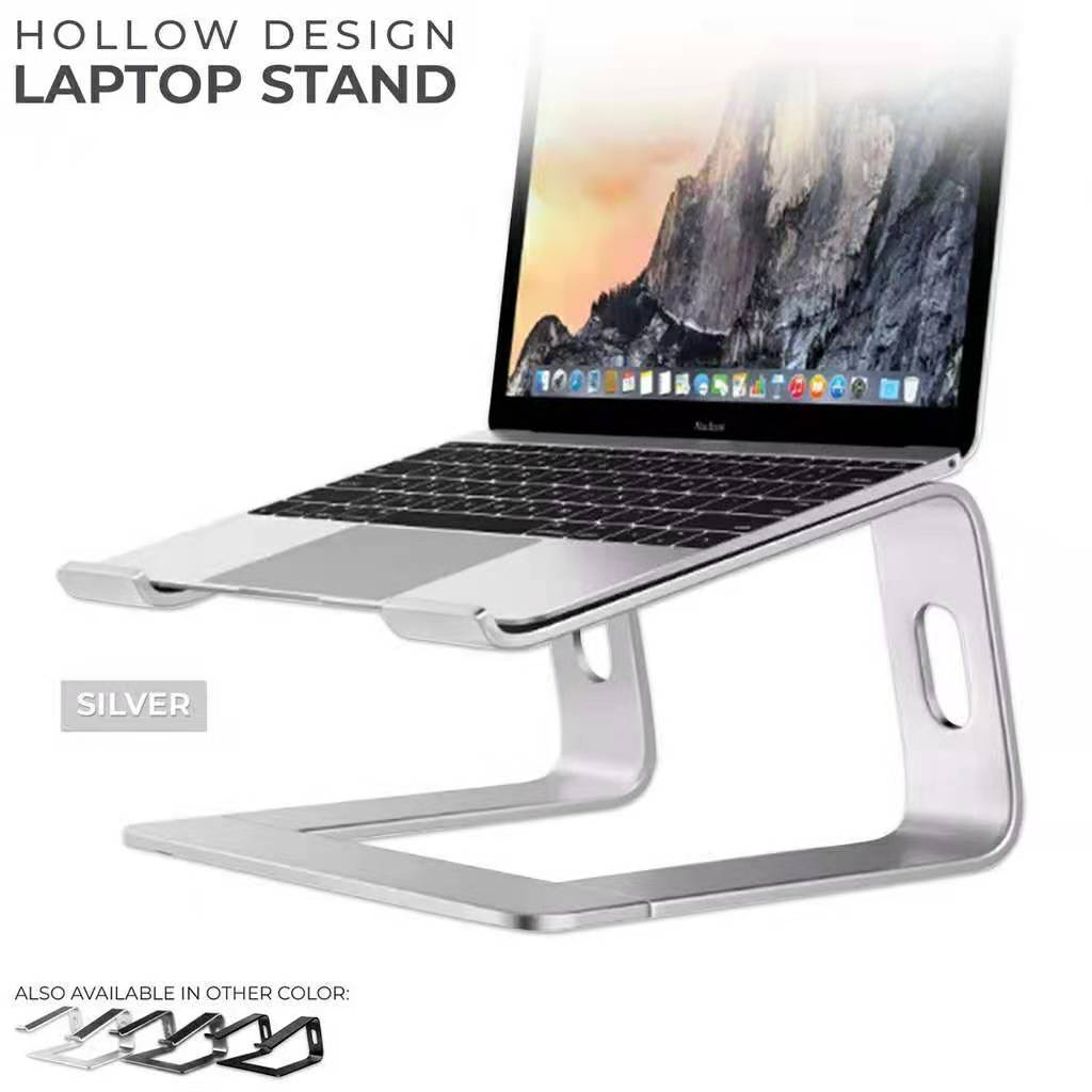 Laptop stand Laptop Riser Aluminum Alloy Hollow Laptop Stand Ergonomic ...