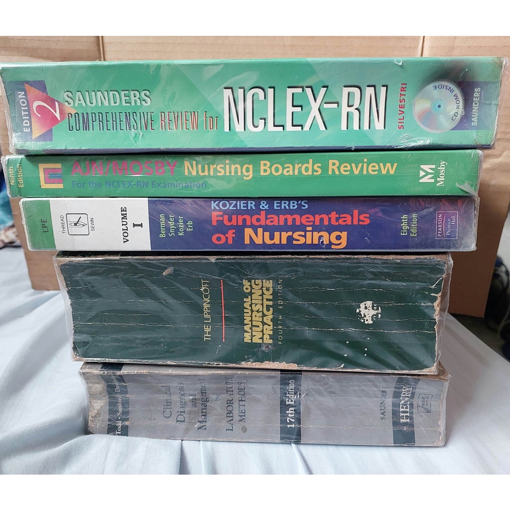 BB34 NURSING TEXTBOOKS (Preloved) Shopee Philippines