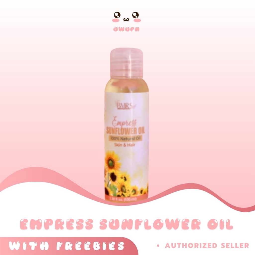 {uwuph} Sunflower Oil Original for Skin Pure Organic 100 Natural for