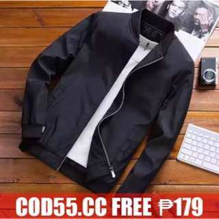 Men's high-end stand-collar casual jacket
